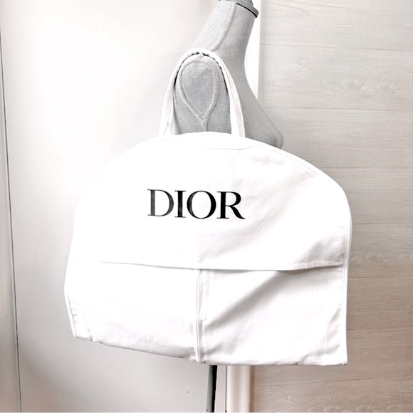Dior Bags Authentic Dior Thick Cotton Canvas Garment Bag Poshmark